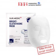 [5 miếng] Mặt nạ dưỡng trắng Sur Medic Bright Glutathione Mask
